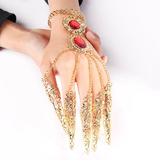 Famous Ethnic Style Ancient Belly Dance Set Dance Props Nails